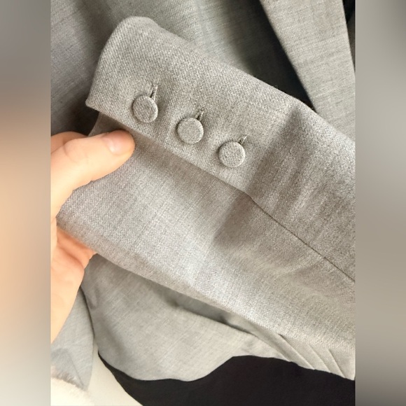 RtA Maryse Blazer Bodysuit In Gray-Size Medium - Picture 8 of 8